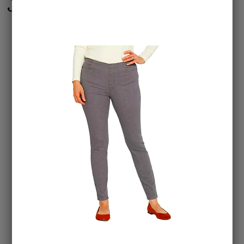 Denim & Co. " How Timeless " denim leggings 12